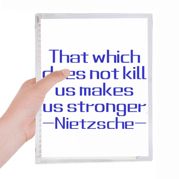 motivation quotes strong notebook loose diary refillable journal statiry