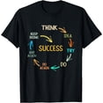 thumbnail image 1 of motivational quote motivation success inspiration mindset T-Shirt, 1 of 4