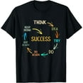 thumbnail image 1 of motivational quote motivation success inspiration mindset T-Shirt, 1 of 3
