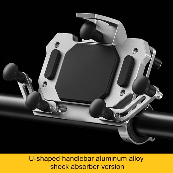 motorcycle phone mount bike phone holder Anti-vibration shock absorber bracket