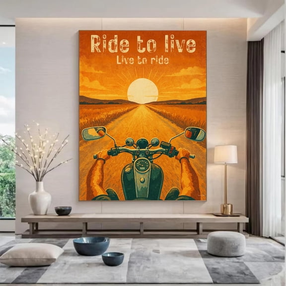 motorcycle wall art - motorcycle art, motorcycle poster, motorcycle decor, vintage prints, vintage posters, 8x12 UNFRAMED