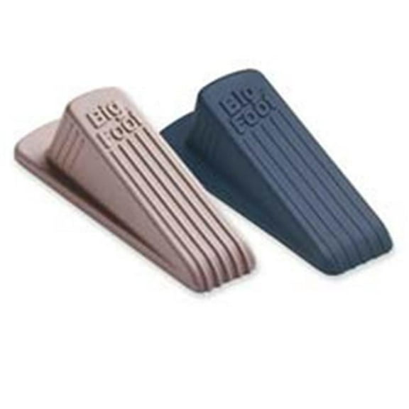 mpany No-Slip Doorstop- Rubber- 2-.25in.x4-.75in.x1-.25in.- Brown