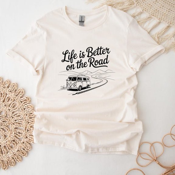 mpervan T-Shirt For Van Lovers mpervan Gift Van Shirt For Birthday Gift - is Better On The Road