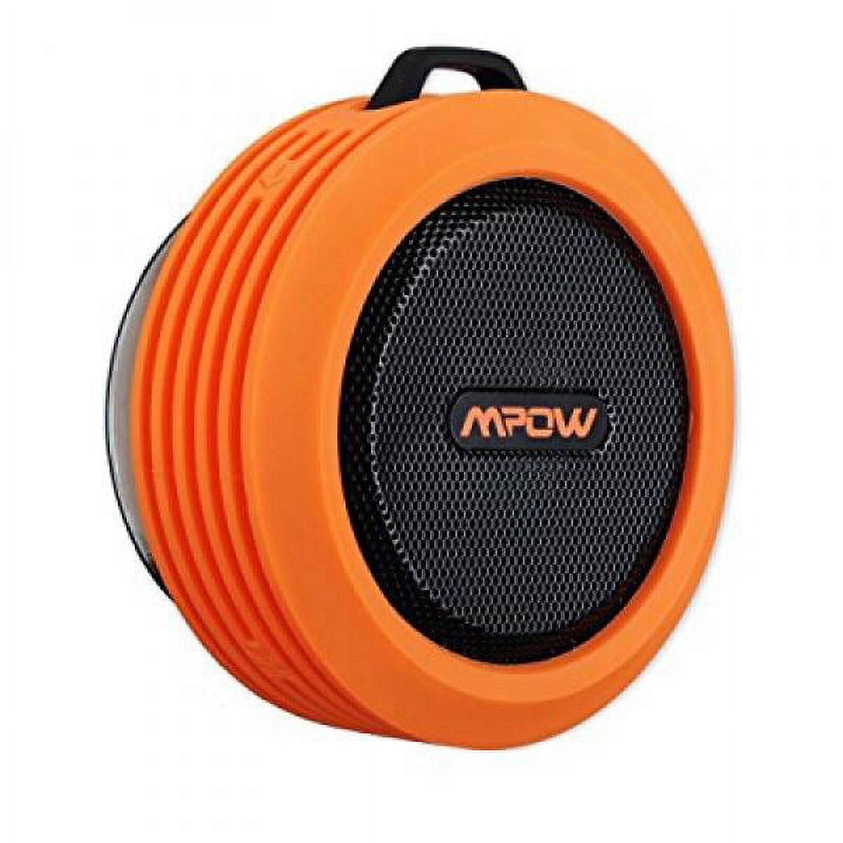 mpow buckler portable wireless bluetooth shower speaker waterproof with mic hands free calling function for shower outdoor activities