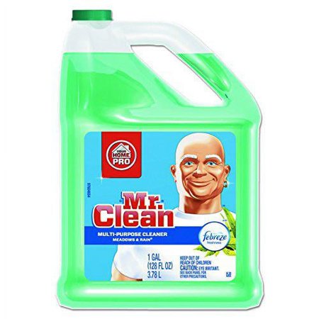 mr. clean 1115966 home pro multi-purpose cleaner febreze meadows & rain