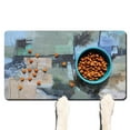 thumbnail image 1 of msiwtych Blue Color Block Pet Feeding Mats, 1 of 7