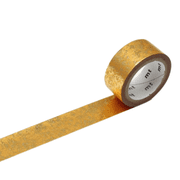 mt Fab Washi Paper Masking Tape 3/5 in. x 10 ft. Gold Dust