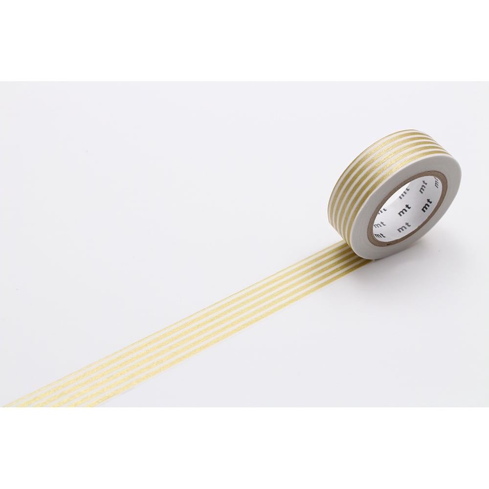 Mt Patterns Washi Tape - Heart Stamp Blue - 15 Mm X 7 M