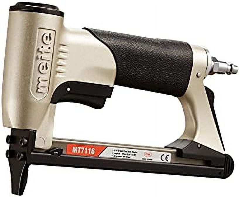 mt7116 pneumatic staple gun 22 gauge 71 series 3/8inch crown 1/4inch to 5/8inch length air
