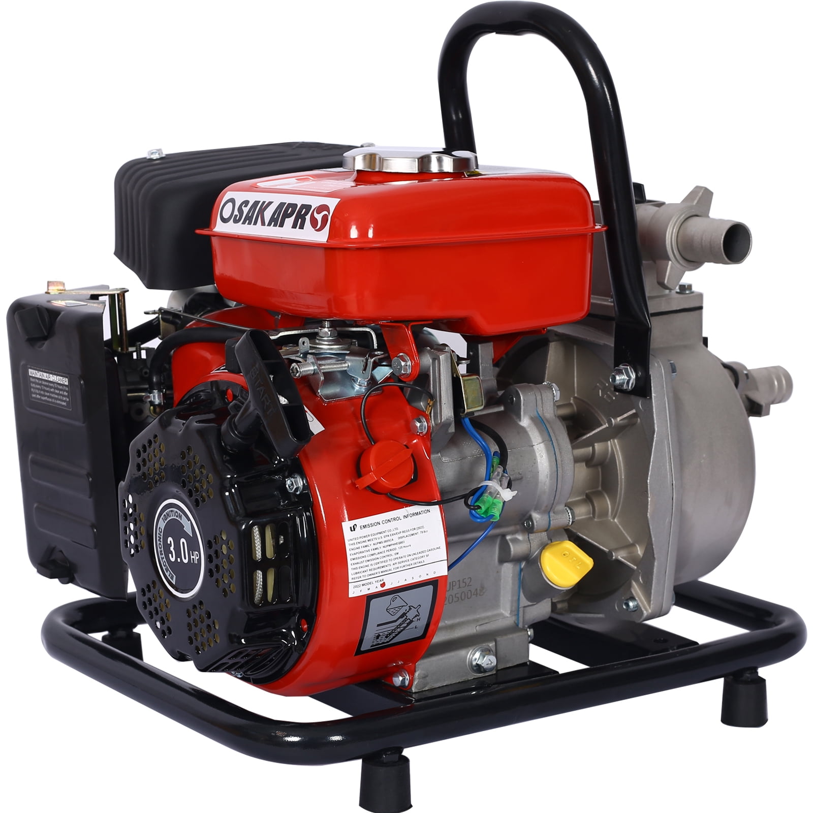 mteryoing 3 Horsepower Shallow Well Pump Garden Pump Water Transfer ...