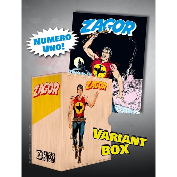 mtgdk3 ZAGOR RACCOGLITORE RISTAMPA 1 LOGO BLU n 1 (Paperback)