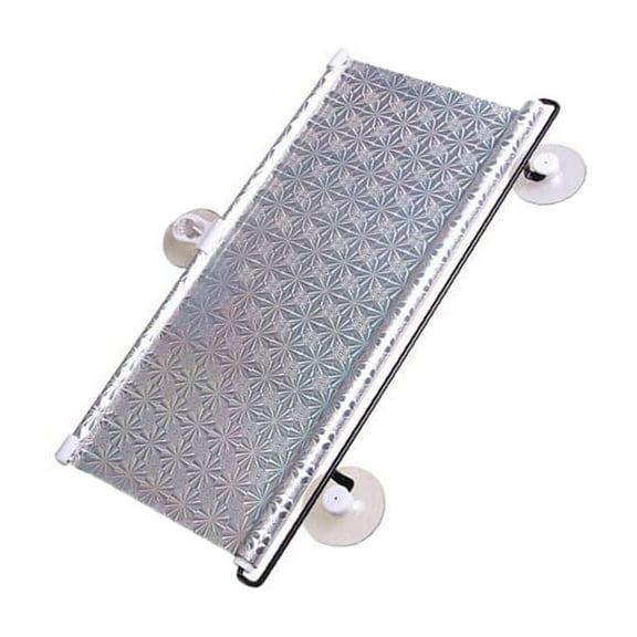Automatic Retractable Sunshade | Heat Insulation & Uv Protection | Car Windshield & Balcony Shield | Foldable Pvc Design | 50X125Cm Universal Fit