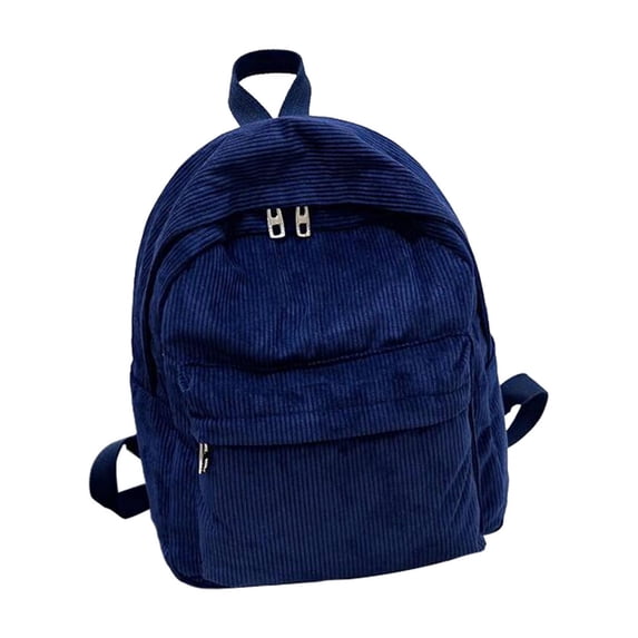 mtvxesu Backpacks, Corduroy Backpack Fashion School Backpack Solid Color Women Backpack Teen Schoolbag School Bag