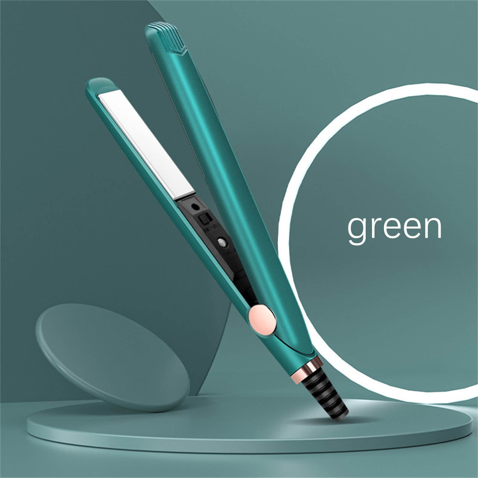 mtvxesu Beachwaver Rotating Curling Iron, Mini Hair Straightener Direct