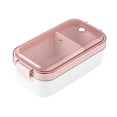 thumbnail image 1 of mtvxesu Bento Box,Clear Plastic Refrigerator Organization Lunch Box Microwave Heated Lunch Box for Adults Office Worker Portable Lunchboxes Lunch Containers, 1 of 2
