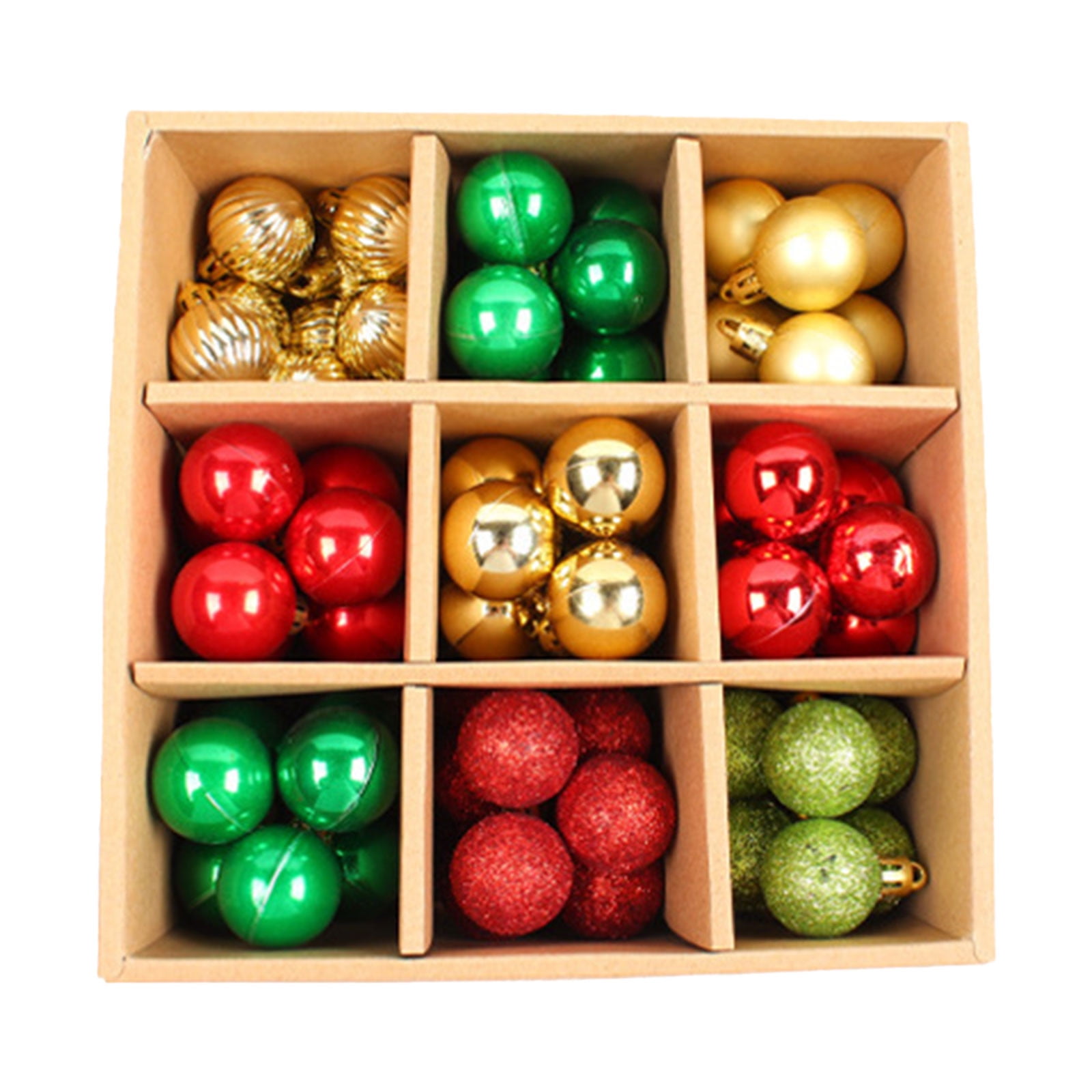 mtvxesu Christmas Ornaments Clearance, Colorful Christmas Hanging Ball