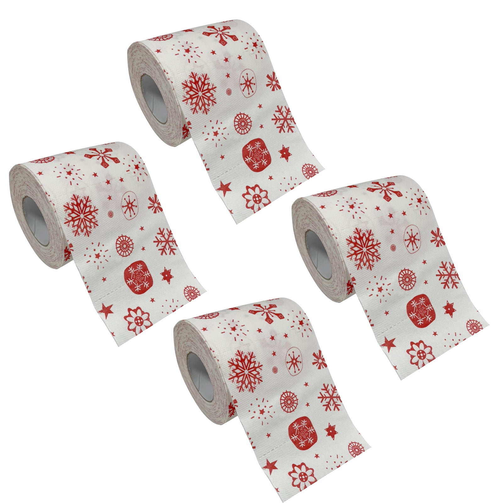 mtvxesu Christmas Toilet Roll Paper, Toilet Paper Bulk, Toilet Paper Rolls  Tissues, Home Santa Claus Bath Toilet Roll Paper, Christmas Supplies Decor  Tissue Roll Papel Bathroom Toilet Paper (2PC) 