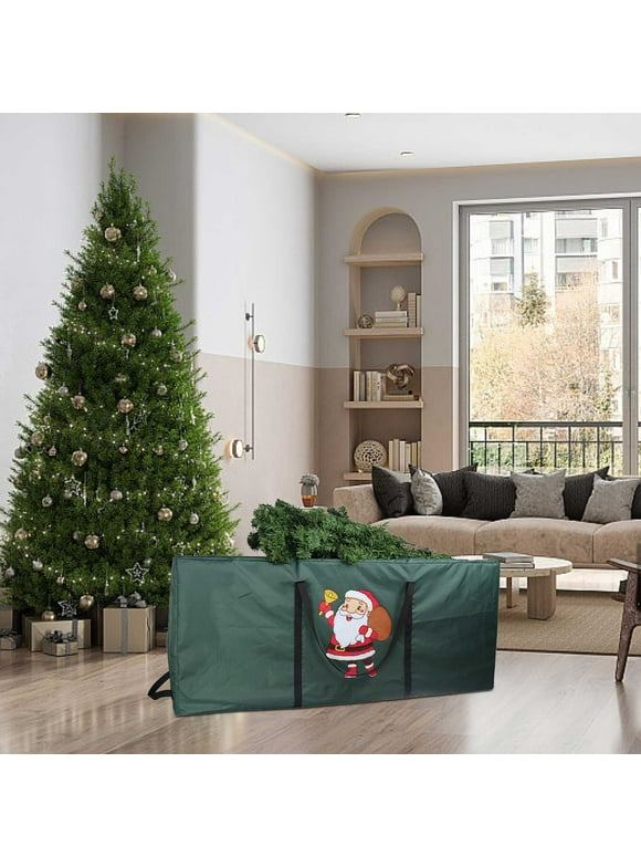 mtvxesu Christmas Tree Storage Bag Cover Large-capacity Quilt Clothes Warehouse Storage Bags Organize Tools Flash Deals