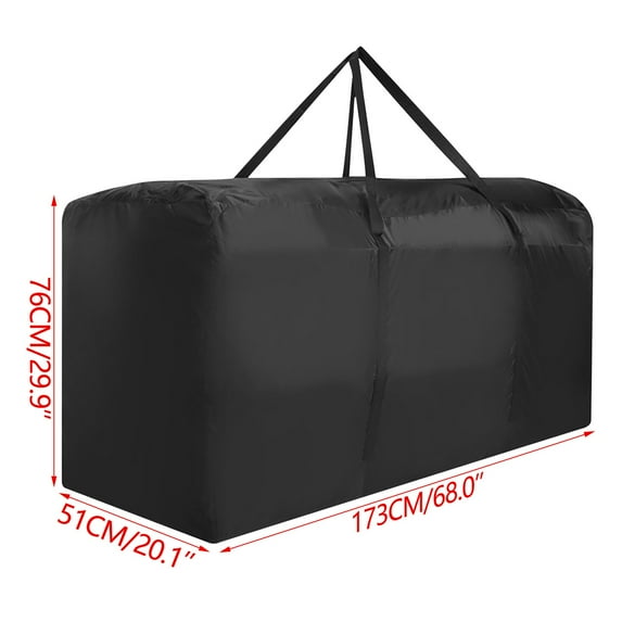 Christmas Tree Storage Bag for 3 Medium Trees with Double Zippers, 420D Durable Material, Reinforced Handles for Easy Transport and Organization