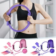 mtvxesu Yoga Pilates 13-Piece Fitness Set for Home Workouts, Beginner-Friendly Yoga Equipment Accessories, Complete Exercise Kit for Flexibility & Strength Training, Family-Friendly Fitness Gear