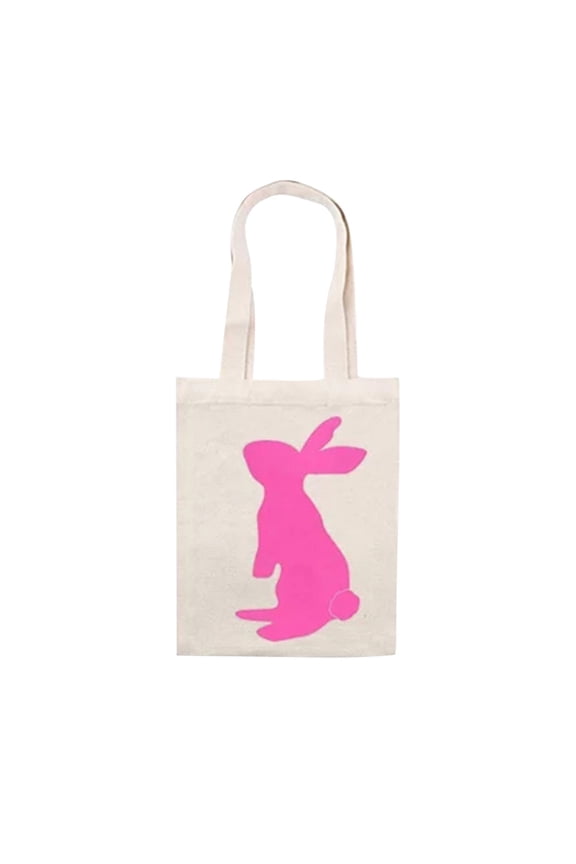 Easter Gift Bags, Adorable Easter Bunny Cloth Bag, Handheld Tote Bag, Holiday Gift Bag For Easter, Spring Party Decoration Easter Supplies