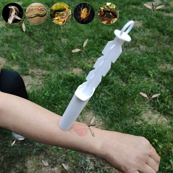 White Plastic Emergency Vacuum Extractor Suction Device with 4 Gears for Outdoor Travel and Home Use