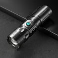 thumbnail image 1 of mtvxesu Flashlights High Lumens, LED Flashlight,1000 Lumens Super Bright Flashlight, Zoomable, Rechargeable Flashlight with 4 Modes,Powerful Handheld Flashlight, 1 of 9