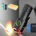 thumbnail image 1 of mtvxesu Flashlights High Lumens, LED Flashlights High Powered Super Bright Flashlight Rechargeable 5 Modes Flash Lights Tail Magnetics Attachment for Emergency Outdoor Home Camping Hiking Gift, 1 of 8