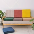 thumbnail image 1 of mtvxesu Floor Pillows, Outdoor Seat Cushions Sponge Cushion Velvet Solid Wood Sofa Cushion Window Cushion Warm and Comfortable Tatami Cushion, 1 of 6