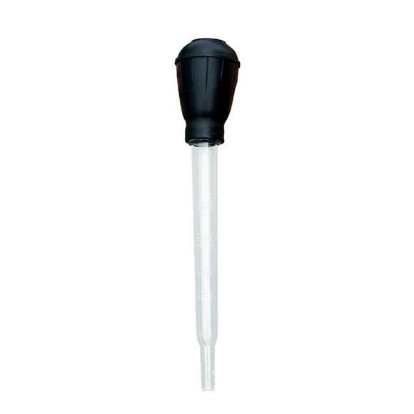mtvxesu Food Safe Turkey Baster - 1 Oz Capacity, Heat Resistant up to 450°F, Professional Grade for Meats, 11 Inch Basting Tool for Chicken, Ham, Fish & More