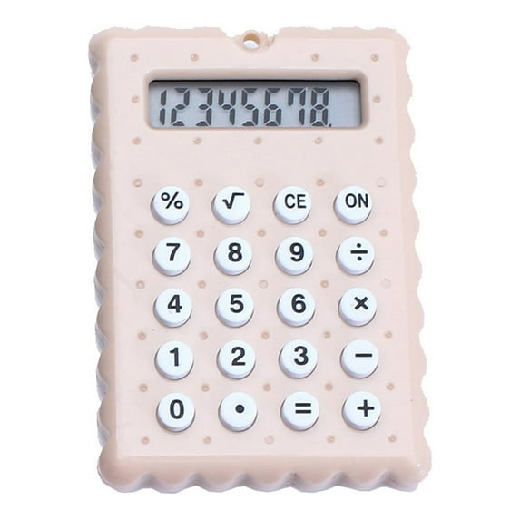mtvxesu Graphing Calculator, Small Flip Portable Mini Calculator,Keychain Pendant, Calculator Pendant Calculators Desktop Scientific Calculator