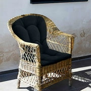 mtvxesu Indoor Outdoor Chair Cushions 22" X 22" Seat Pillow Cushion Set of 2 U Shaped Overstuffed Seat Cushions for Wicker Chair Garden Floor Throw Pillows