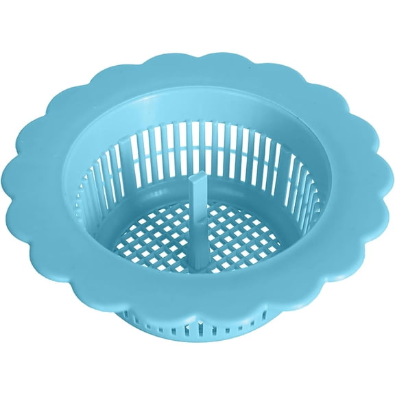 mtvxesu Kitchen Drain Strainer, Women Kitchen Flower Shaped Sink Floor Bleed Drainage Basket Scattered Filter Bathroom Sewer Outlet Hair Colored Floor Bleed Oppose Clogging and Odor Prevention
