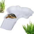 thumbnail image 1 of mtvxesu Luxury Turtle Spa Water Bowl for Turtles & Reptiles - Removable Ladder Design, Durable Thickened Material, Easy Assembly & Disassembly, Safe Bathing Pool for Amphibians & Aquatic Pets Up To 6, 1 of 6