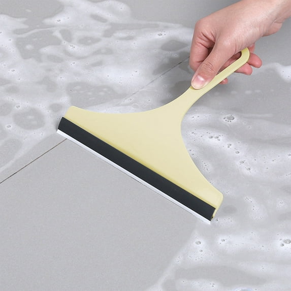 mtvxesu Oxo Squeegee for Shower, Household Glass Scraper, Multi-Purpose Window & Car Cleaner, Floor Tile & Wall Cleaning Brush Wiper, Ergonomic Handle, Pink, Blue Squeegee For Car