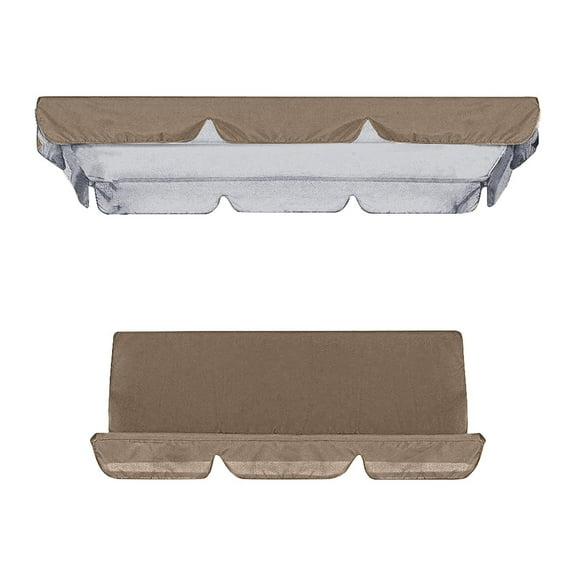 mtvxesu Porch Swing with Canopy, Cover Canopy Cover and Garden Chair Outdoor Sunscreen and Swing Seat Cover Swing Seat Replacement