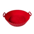 thumbnail image 1 of mtvxesu Reusable Silicone Fryer Liner for Air Fryers - 7.5 Inch Non-Stick Parchment Replacement, Dishwasher Safe, Heat Resistant, Easy to Clean, No Mess Fryer Basket Accessory, 1-Pack, 1 of 5