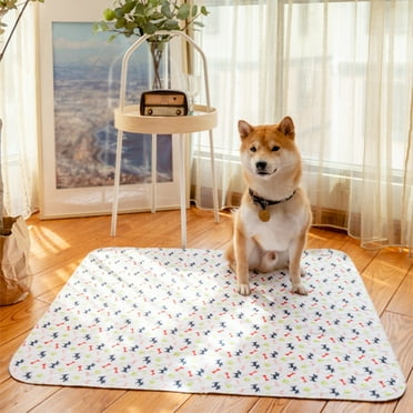 mtvxesu Small Pet Bed, Non-slip Washable Dog Pee Pads, Large Super-absorbent Leak-proof Reusable Toilet Training Pads for Dogs and Cats Puppies Pet Diaper Pads Pet Beds for Medium Dogs Clearance