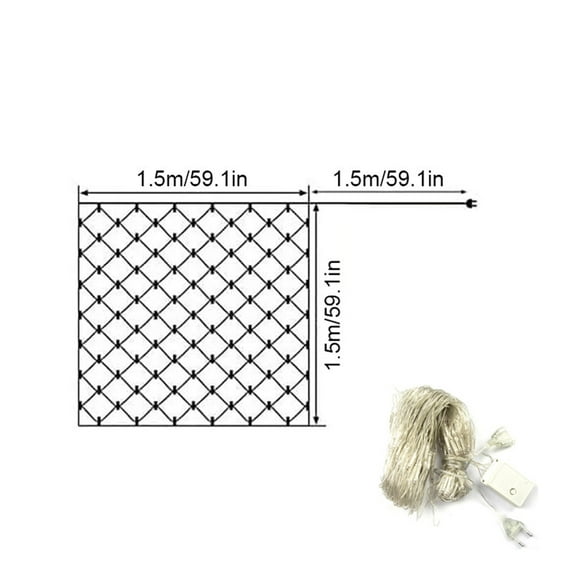 Solar Fishnet Light Outdoor, 8 Modes Led Net Lights with Memory Function, Ip44 Waterproof for Yard, Holiday, Party, and Wedding Decorations