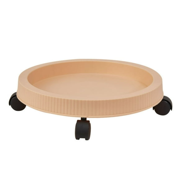 Stackable Plant Pot Base: Heavy-Duty Mobile Caddy for Indoor Gardens, Adjustable Rolling Stand for Potted Plants, Space-Saving Plant Mover with Floor Protection