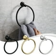 thumbnail image 1 of mtvxesu Towel Rack Stand, Hand Towel Ring Round Bath Towel 304 Stainless Steel Wall Mount Towel for Kitchen Bathroom Towel Racks for Bathroom over Toilet Towel Rack Outdoor, 1 of 9