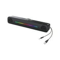 thumbnail image 1 of Usb Powered Computer Speakers With Rgb Lighting, 3.5Mm Aux Cable And Enhanced Bass For Pc, Laptop And Desktop Audio, 1 of 9