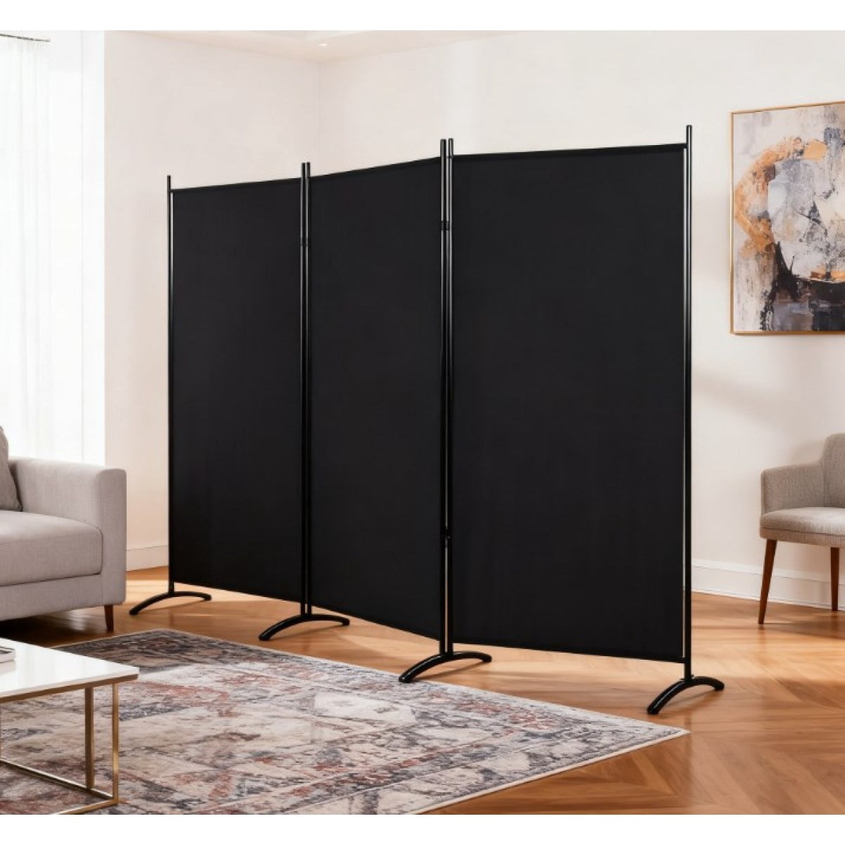 Multi Purpose Roon Divider multipurpose privacy screen panel room divider for home indoor bedroom ...