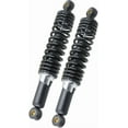thumbnail image 1 of munirater 1 Pair 320mm Silver Chrome Universal 12.5” Rear Shock Absorbers Replacement for Suzuki XL 883 1200 90cc 110cc 125cc 150cc Go Kart Quad Dirt Sport Bikes ATV, 1 of 6