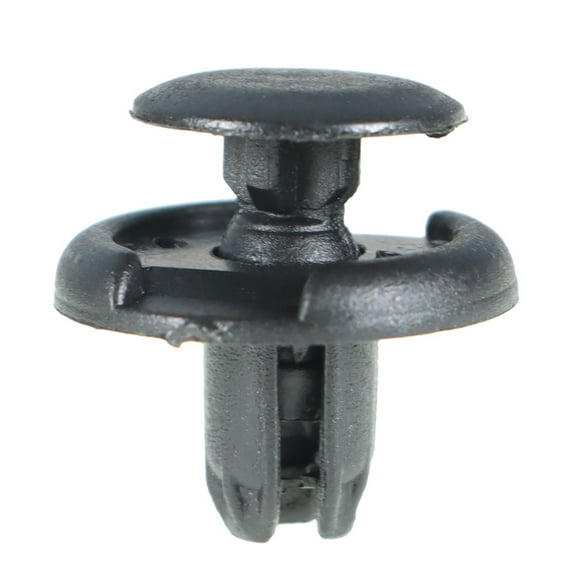 munirater 100 Pcs 8mm Black Plastic Fender Liner Clips Push Retainer Replacement for Honda Civic Accord Acura