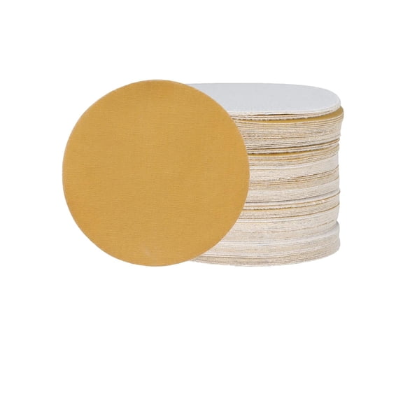 munirater 100Pcs 5 Inch Sanding Disc Roll 120 Grit No Hole Hook and Loop Sanding Discs Fit for Automotive, Marine, Industrial, Woodworking