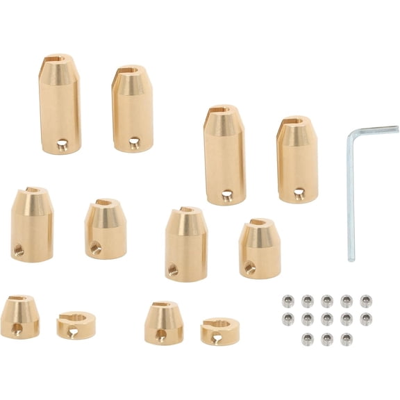 munirater 12 PACK Universal Motorcycle Reusable Brass Wheel Spoke Balance Weights Refill