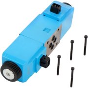 munirater 12V Hydraulic Solenoid Directional Valve 25-104700 Replacement for JCB SS620 PS760 PS720 SS640 PS745 2CX 3CX