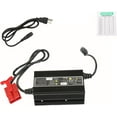 thumbnail image 1 of munirater 24V 10A Floor Scrubber Battery Charger with SB120 Red Connector for Floor Scrubber Tray Battery, 1 of 5