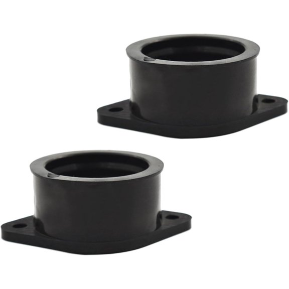 munirater 2Pcs Carburetor Insulator Intake Boot Set Replacement for 1980-1983 KZ440 16065-1027